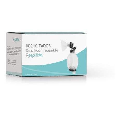 AMBÚ RESUCITADOR MANUAL DE SILICÓN RESPIFIX