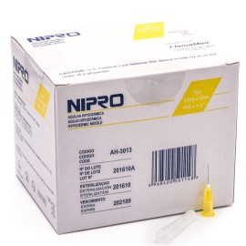 AGUJA HIPODERMICA NIPRO 20X25