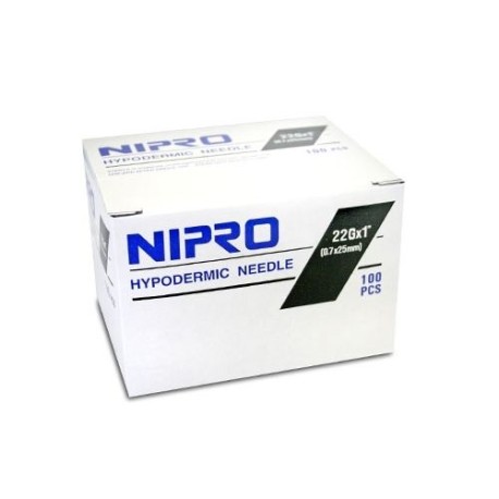 AGUJA HIPODERMICA NIPRO 22X38