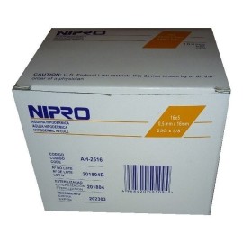 AGUJA HIPODERMICA NIPRO 25X16