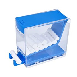 DISPENSADOR DE PLÁSTICO PARA ROLLOS DE ALGODÓN DENTAL